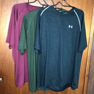 Under Armour Men’s 2XL T-shirts EUC Bundle